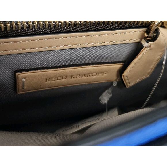 Reed Krakoff Royal Blue Leather Mini Square Crossbody Shoulder Bag NWT - Picture 11 of 14